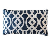 Portofino Navy Rect Cover