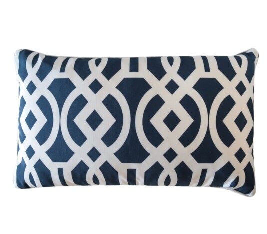 Portofino Navy Rect Cover